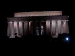 Lincoln Memorial nocą