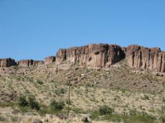 Krajobraz Arizony w drodze