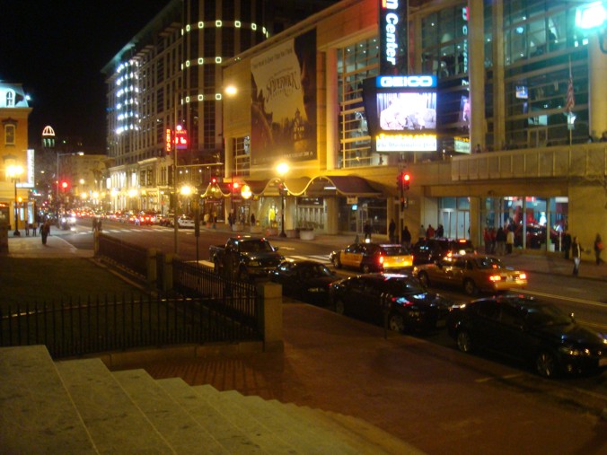 Ulice DC nocą