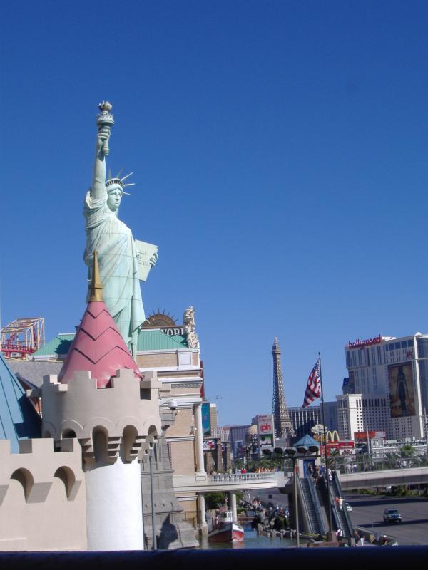 Statua w Las Vegas